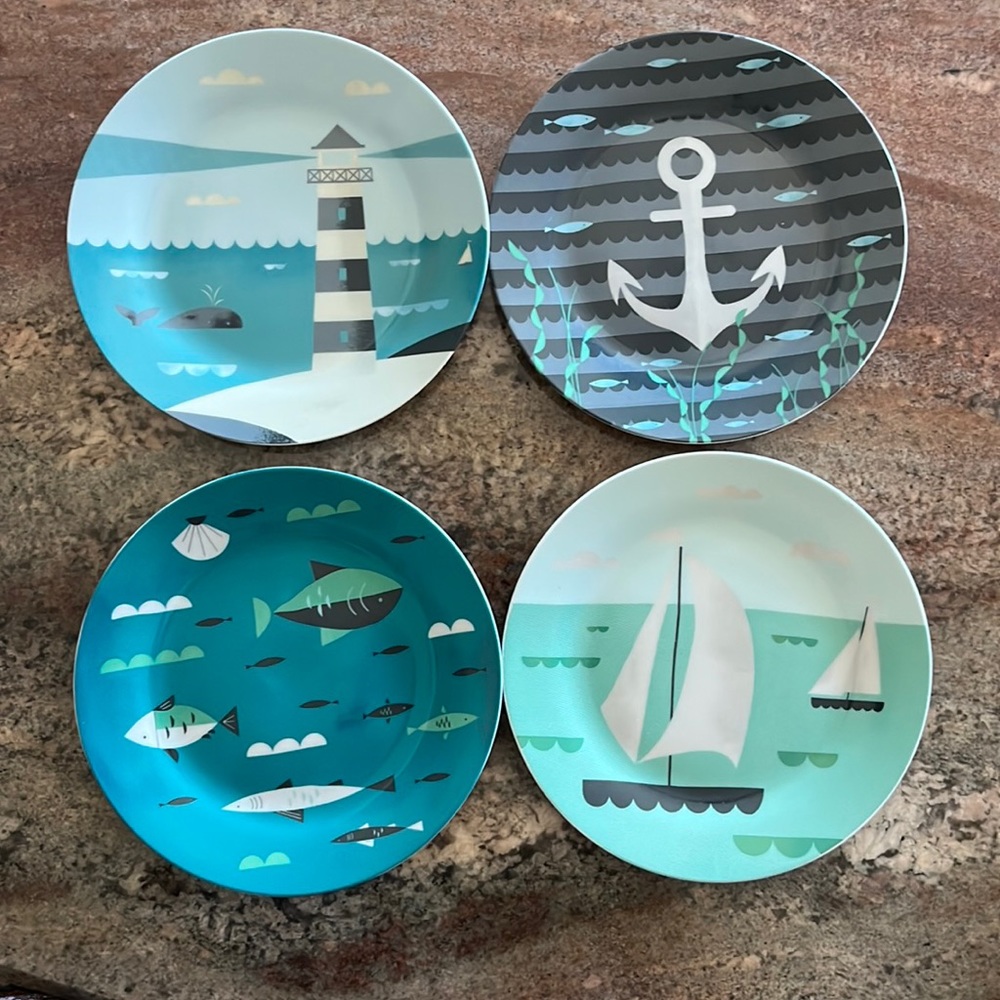 Magpie Nautical Side Plates
